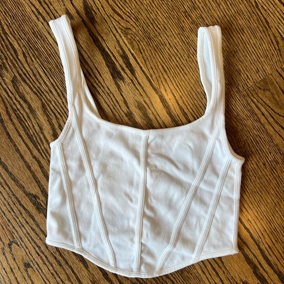 Suzette Collection White Tank Top - Picture 1 of 3